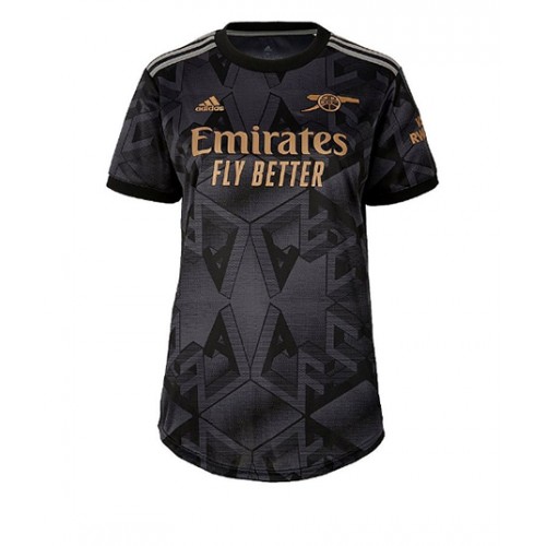 Arsenal Kieran Tierney #3 Bortedrakt Kvinner 2022-23 Kortermet Arsenal Kieran Tierney #3 Bortedrakt Kvinner 2022-23 Kortermet